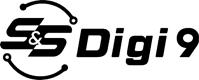S&S Digi9 Tech Solutions Dark Logo