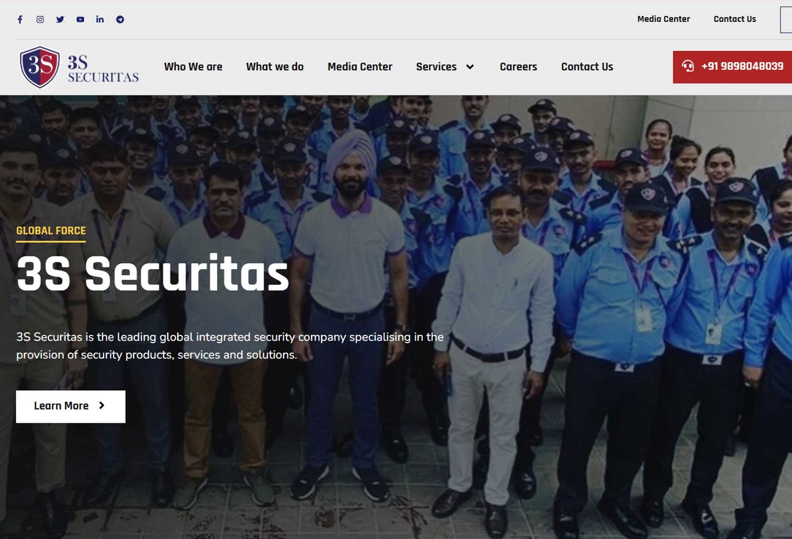 3S Securitas Banner
